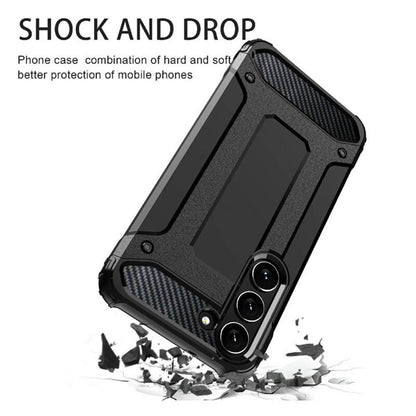 Θήκη για Samsung Galaxy S23+ S916, Techsuit, Hybrid Armor, Μαύρη