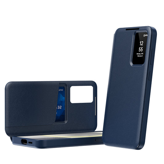 Θήκη για Samsung Galaxy S23+ S916, Techsuit, SmartView, Μπλε