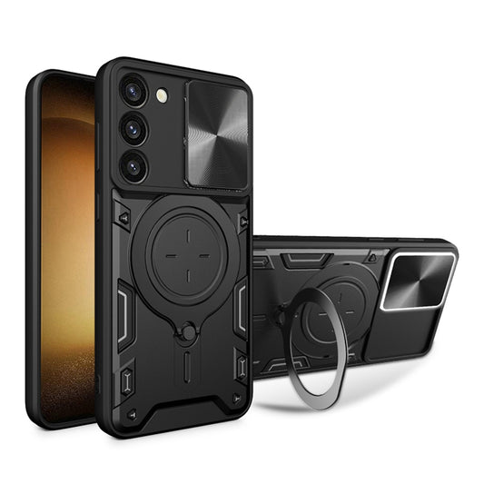 Θήκη για Samsung Galaxy S23 S911, Techsuit, CamGuard Pro, Μαύρο