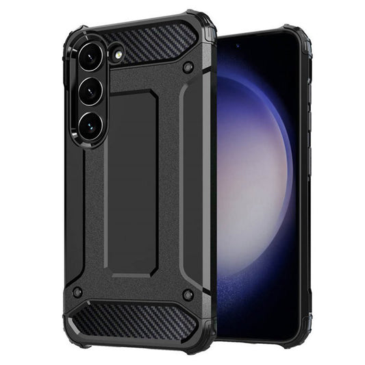 Θήκη για Samsung Galaxy S23 S911, Techsuit, Hybrid Armor, Μαύρη