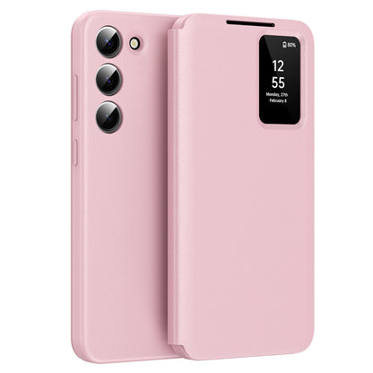 Θήκη για Samsung Galaxy S23 S911, Techsuit, SmartView, Ροζ