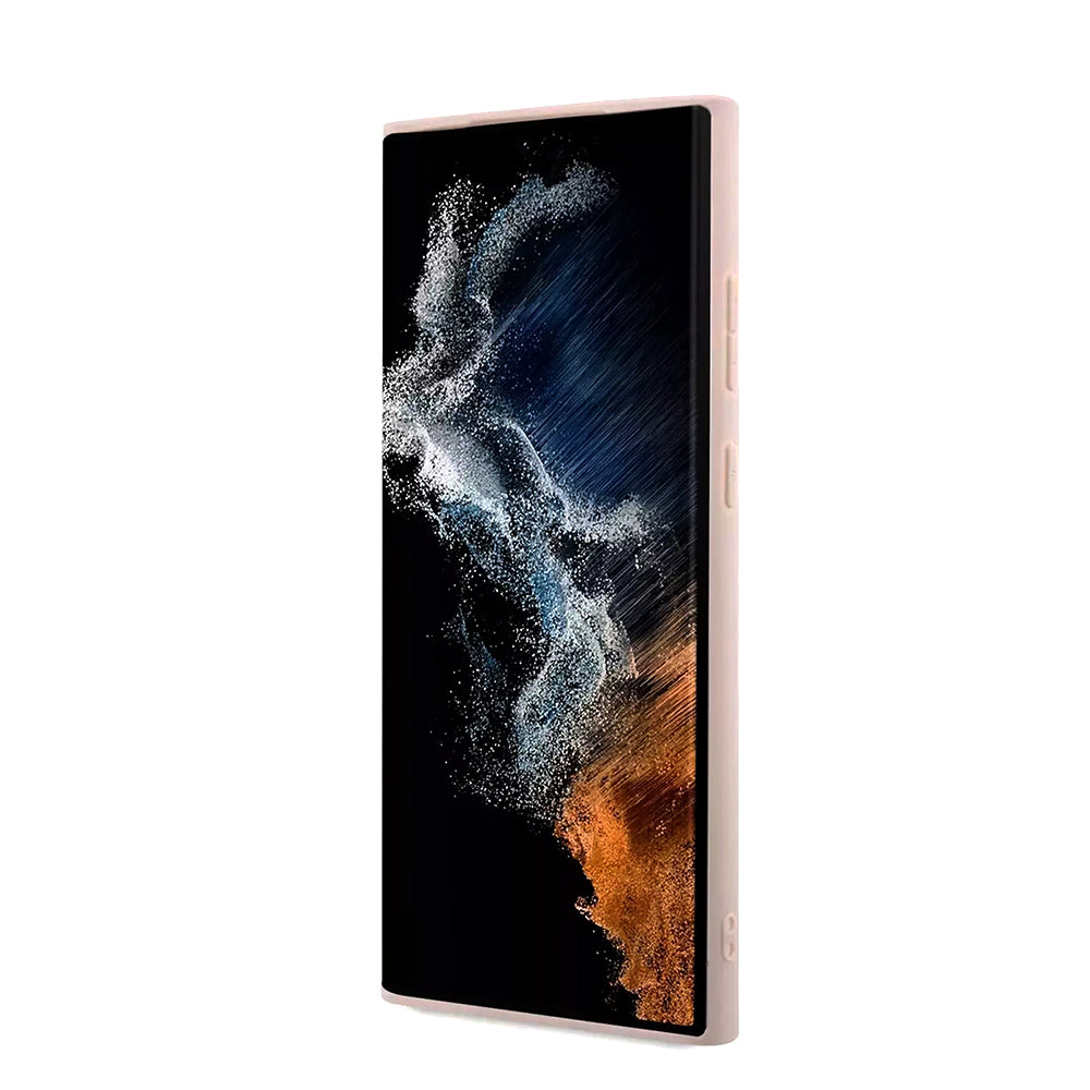 Θήκη για Samsung Galaxy S23 Ultra S918, Guess, 4G Big Logo, Ροζ