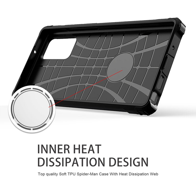 Θήκη για Samsung Galaxy S23 Ultra S918, Techsuit, Hybrid Armor, Μαύρη