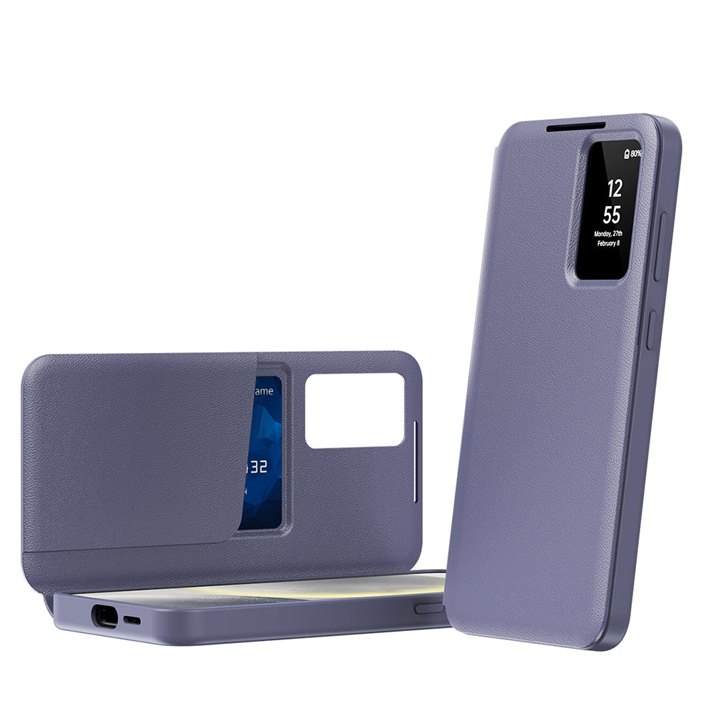 Θήκη για Samsung Galaxy S23 Ultra S918, Techsuit, SmartView, Μωβ