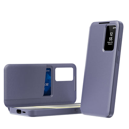 Θήκη για Samsung Galaxy S23 Ultra S918, Techsuit, SmartView, Μωβ
