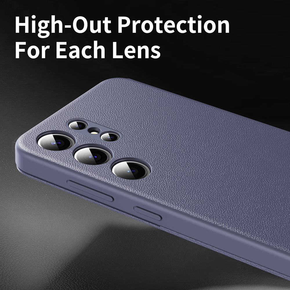 Θήκη για Samsung Galaxy S23 Ultra S918, Techsuit, SmartView, Μωβ