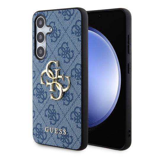 Θήκη για Samsung Galaxy S24+ S926, Guess, 4G Big Logo, Μπλε