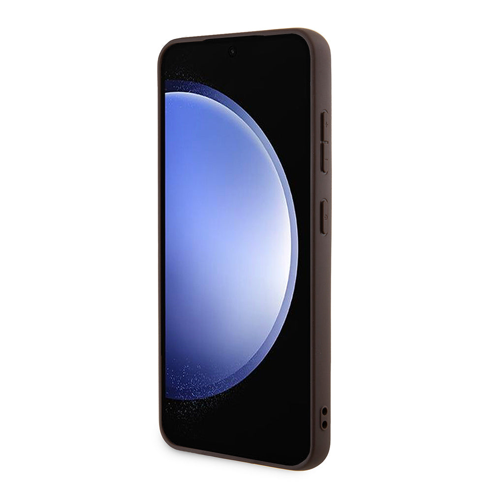 Θήκη για Samsung Galaxy S24+ S926, Guess, 4G Stripe, Καφέ