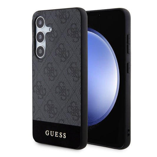 Θήκη για Samsung Galaxy S24+ S926, Guess, 4G Stripe, Μαύρη