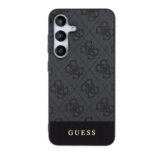 Θήκη για Samsung Galaxy S24+ S926, Guess, 4G Stripe, Μαύρη
