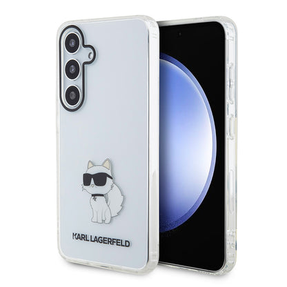 Θήκη για Samsung Galaxy S24+ S926, Karl Lagerfeld, IML Luxury Choupette, Διάφανη