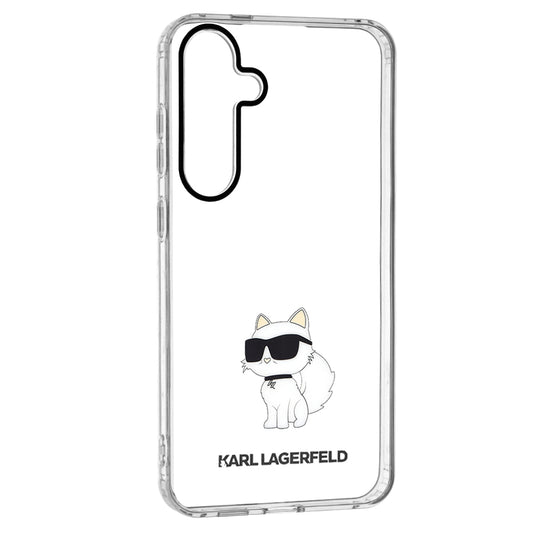 Θήκη για Samsung Galaxy S24+ S926, Karl Lagerfeld, IML Luxury Choupette, Διάφανη