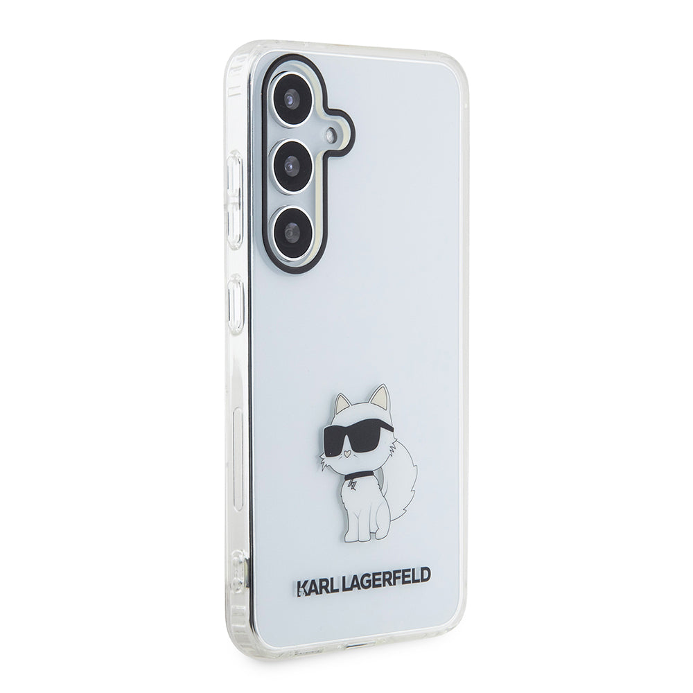 Θήκη για Samsung Galaxy S24+ S926, Karl Lagerfeld, IML Luxury Choupette, Διάφανη