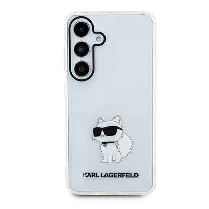 Θήκη για Samsung Galaxy S24+ S926, Karl Lagerfeld, IML Luxury Choupette, Διάφανη