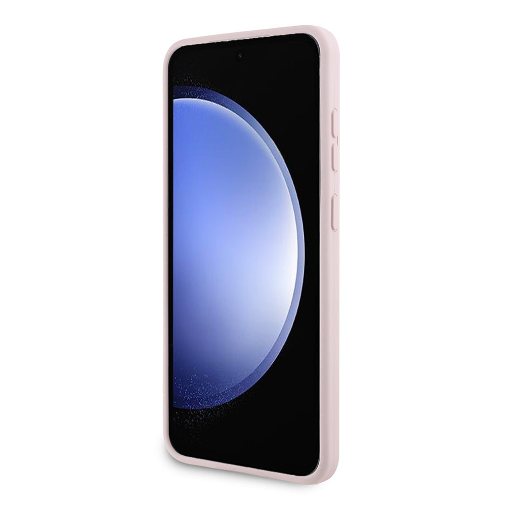 Θήκη για Samsung Galaxy S24+ S926, Karl Lagerfeld, Silicone Choupette Metal, Ροζ