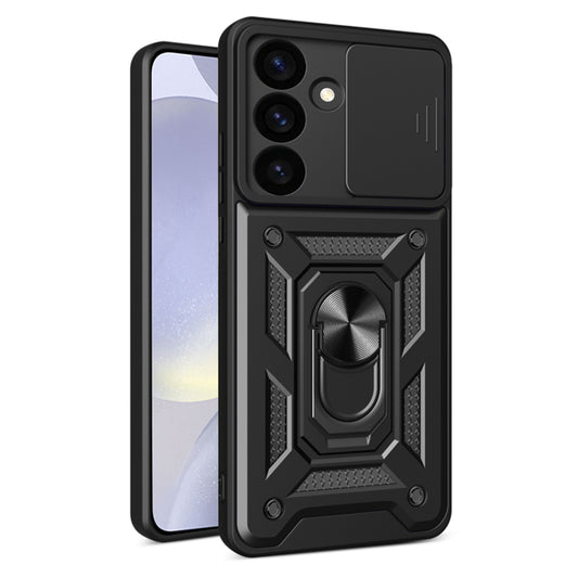Θήκη για Samsung Galaxy S24+ S926, Techsuit, CamShield, Μαύρη