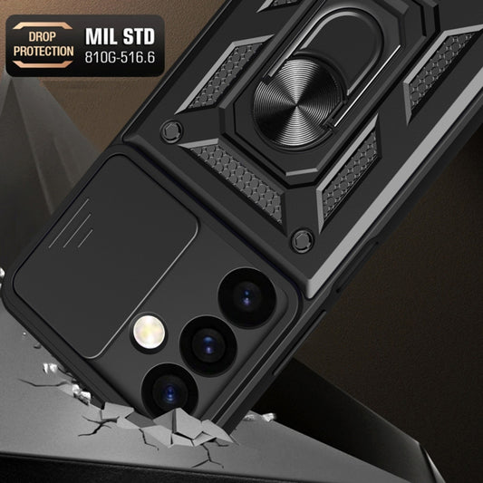 Θήκη για Samsung Galaxy S24+ S926, Techsuit, CamShield, Μαύρη