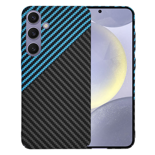 Θήκη για Samsung Galaxy S24+ S926, Techsuit, Carbonite FiberShell, Μαύρο Μπλε