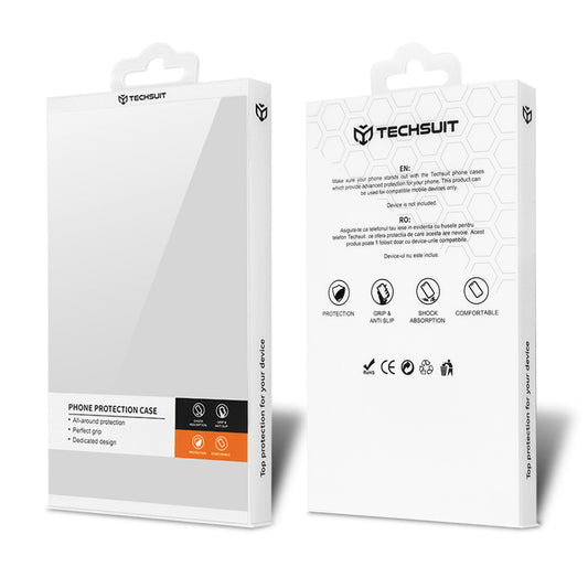 Θήκη για Samsung Galaxy S24+ S926, Techsuit, Carbonite FiberShell, Κόκκινο