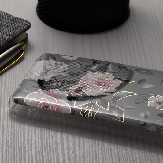 Θήκη για Samsung Galaxy S24+ S926, Techsuit, Marble, Γκρι