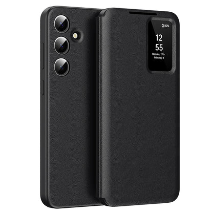 Case for Samsung Galaxy S24+ S926, Techsuit, SmartView, Black