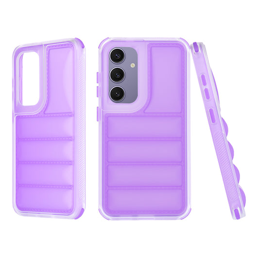Θήκη για Samsung Galaxy S24+ S926, Techsuit, Wave Shield, Μωβ