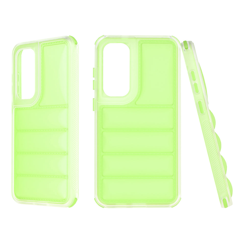 Θήκη για Samsung Galaxy S24+ S926, Techsuit, Wave Shield, Πράσινο