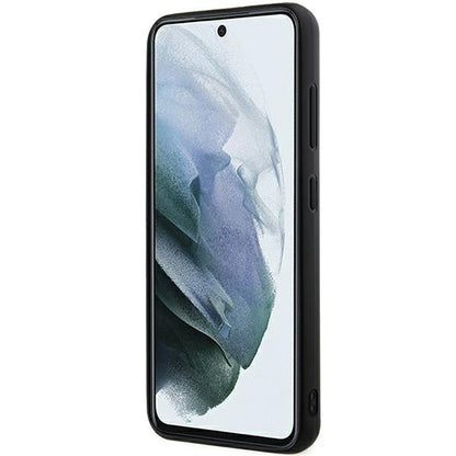 Θήκη για Samsung Galaxy S24 S921, Karl Lagerfeld, 3D Rubber Glitter Logo, Μαύρη