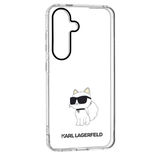 Θήκη για Samsung Galaxy S24 S921, Karl Lagerfeld, IML Luxury Choupette, Διάφανη