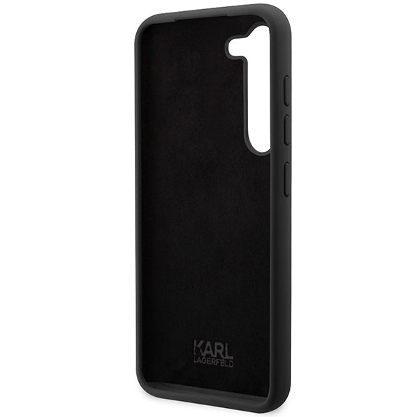 Θήκη για Samsung Galaxy S24 S921, Karl Lagerfeld, Silicone Choupette NFT, Μαύρη
