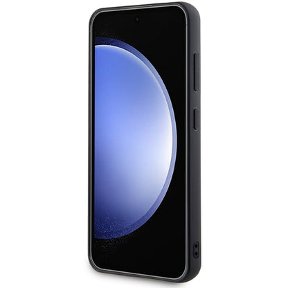 Θήκη για Samsung Galaxy S24 S921, Karl Lagerfeld, Rhinestone Metal Plate, Ασημί