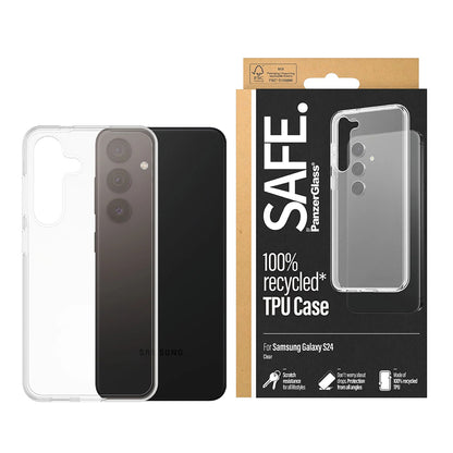Case for Samsung Galaxy S24 S921, PanzerGlass, Safe., Transparent