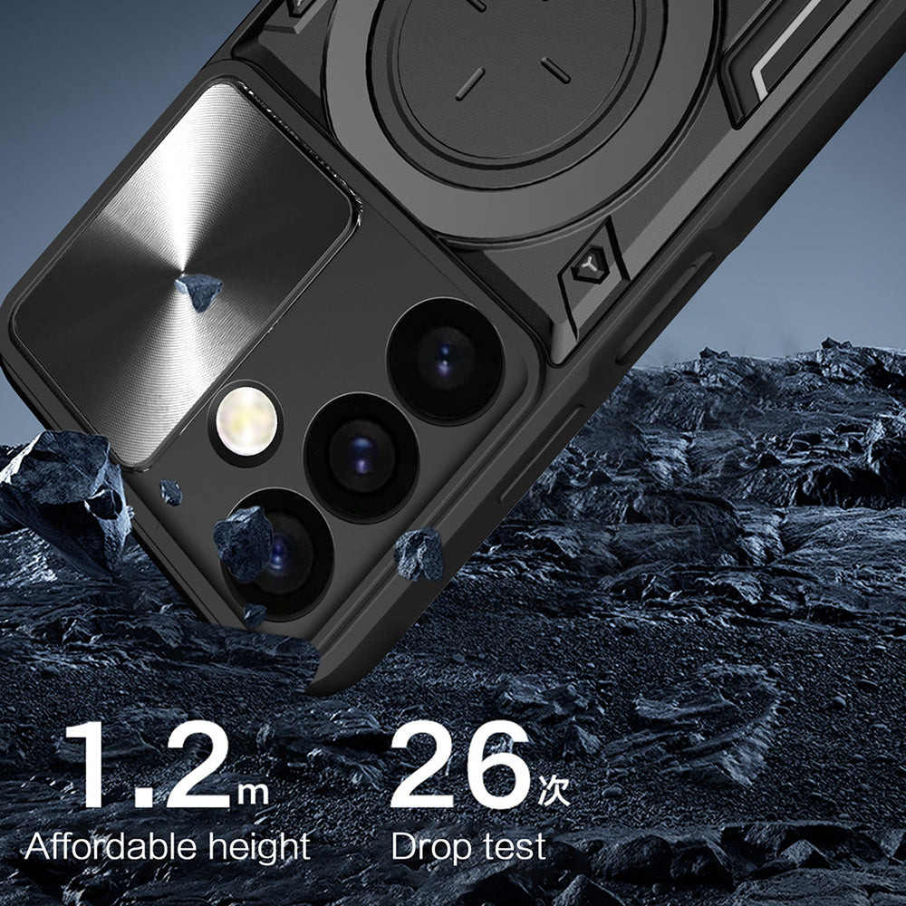 Θήκη για Samsung Galaxy S24 S921, Techsuit, CamGuard Pro, Μπλε