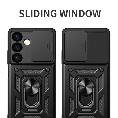 Θήκη για Samsung Galaxy S24 S921, Techsuit, CamShield, Μαύρο