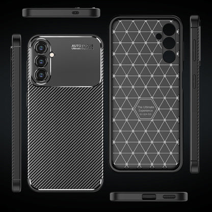 Θήκη για Samsung Galaxy S24 S921, Techsuit, CarbonFiber, Μαύρη