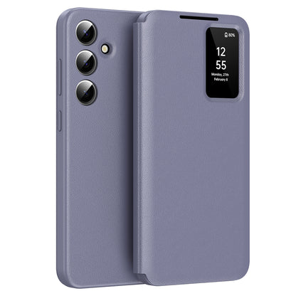 Θήκη για Samsung Galaxy S24 S921, Techsuit, SmartView, Μωβ