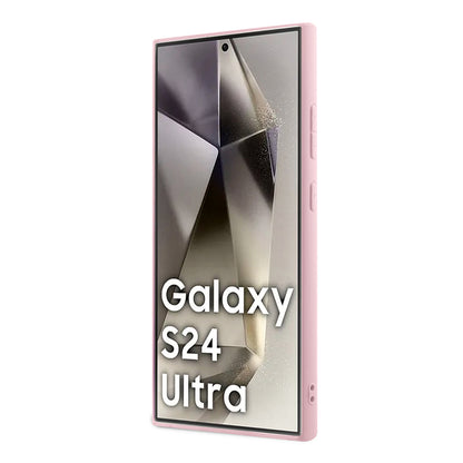 Θήκη για Samsung Galaxy S24 Ultra S928, Guess, Glitter Script, Ροζ