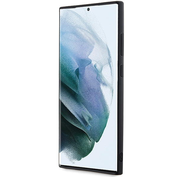 Θήκη για Samsung Galaxy S24 Ultra S928, Karl Lagerfeld, 3D Rubber Glitter Logo, Μαύρη