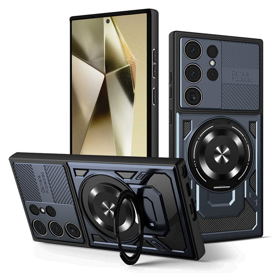 Θήκη για Samsung Galaxy S24 Ultra S928, Techsuit, RuggedCam, Μπλε
