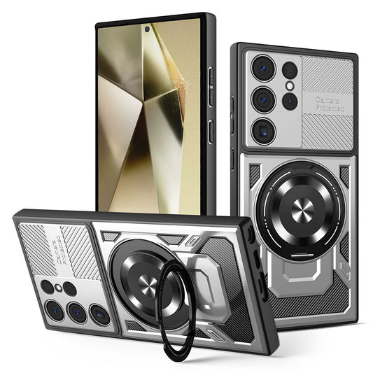 Θήκη για Samsung Galaxy S24 Ultra S928, Techsuit, RuggedCam, Γκρι