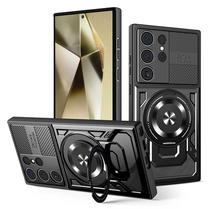 Θήκη για Samsung Galaxy S24 Ultra S928, Techsuit, RuggedCam, Μαύρη