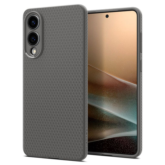 Θήκη για Samsung Galaxy S25 Edge S937, Spigen, Liquid Air, Γκρι