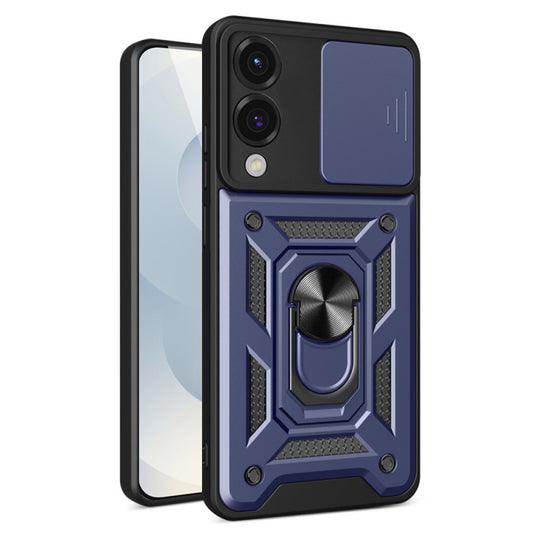 Θήκη για Samsung Galaxy S25 Edge S937, Techsuit, CamShield, Μπλε