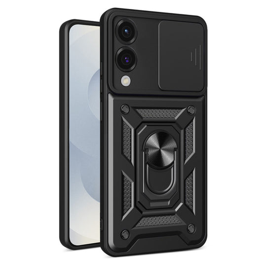 Θήκη για Samsung Galaxy S25 Edge S937, Techsuit, CamShield, Μαύρο