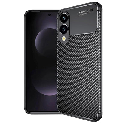 Θήκη για Samsung Galaxy S25 Edge S937, Techsuit, CarbonFiber, Μαύρο