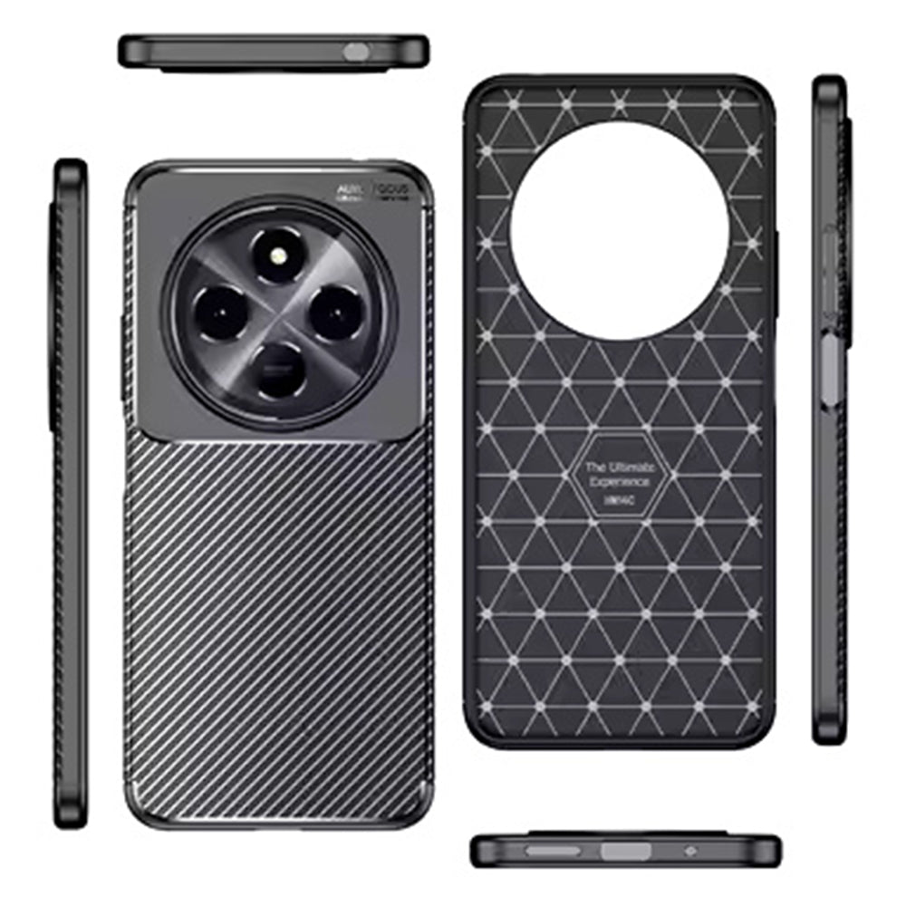 Θήκη για Samsung Galaxy S25 Edge S937, Techsuit, CarbonFiber, Μαύρο