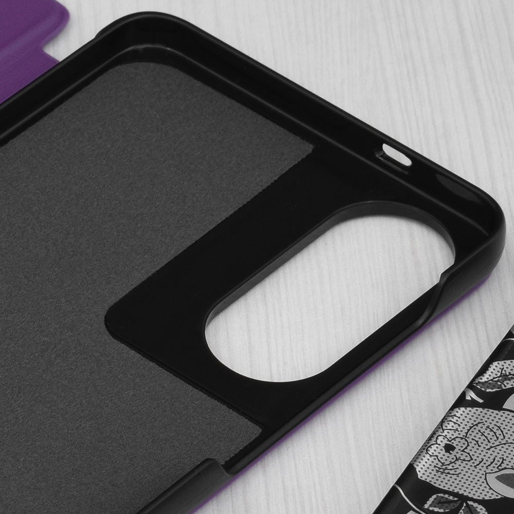Θήκη για Samsung Galaxy S25 Edge S937, Techsuit, eFold, Μωβ