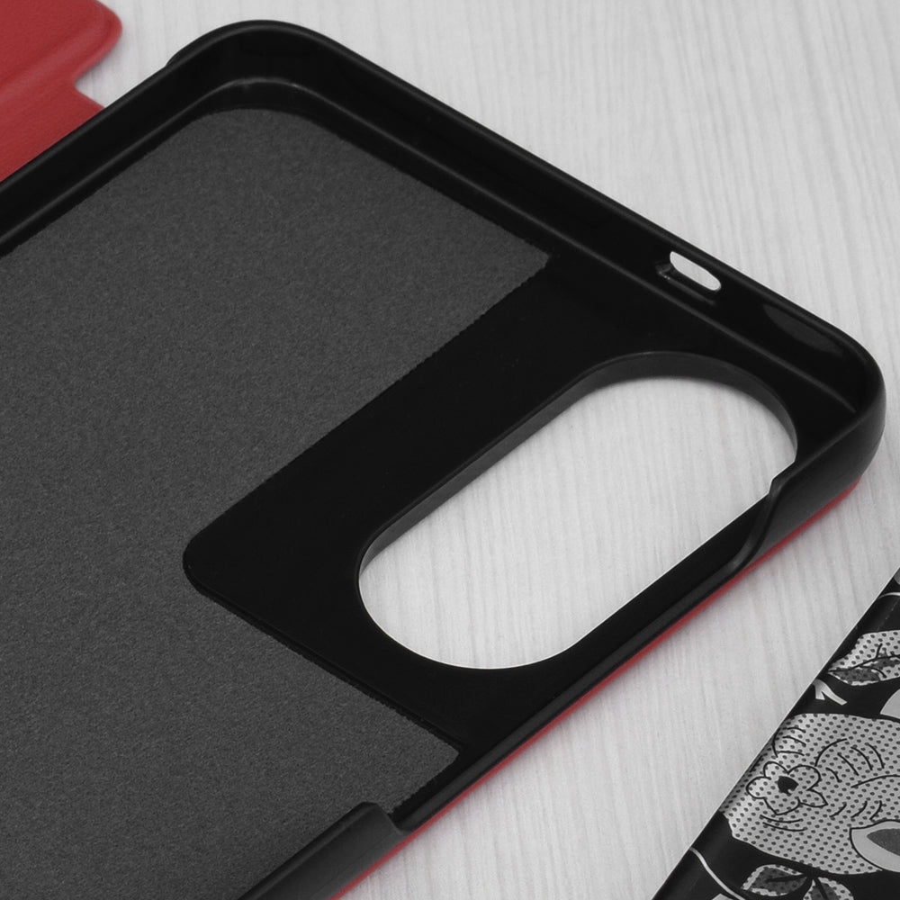 Θήκη για Samsung Galaxy S25 Edge S937, Techsuit, eFold, Κόκκινη