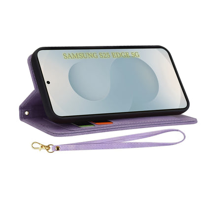 Θήκη για Samsung Galaxy S25 Edge S937, Techsuit, FlipCraft, Μωβ