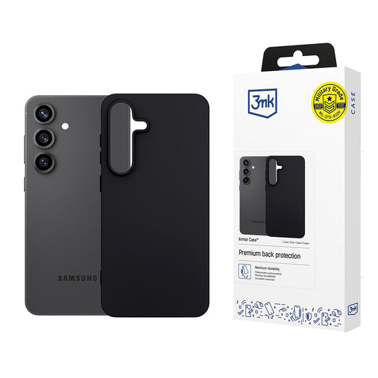 Θήκη για Samsung Galaxy S25 FE, 3MK, Μαύρο Ματ